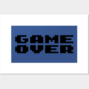 Gaming Nerd Game Over Posters and Art